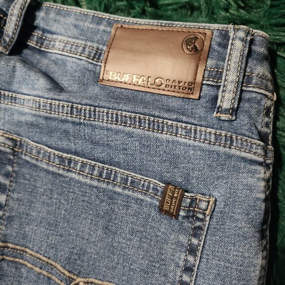 Buffalo David Bitton Jackson-X Light Wash Straight Stretch Jeans Men’s 32x32 - Picture 7 of 7